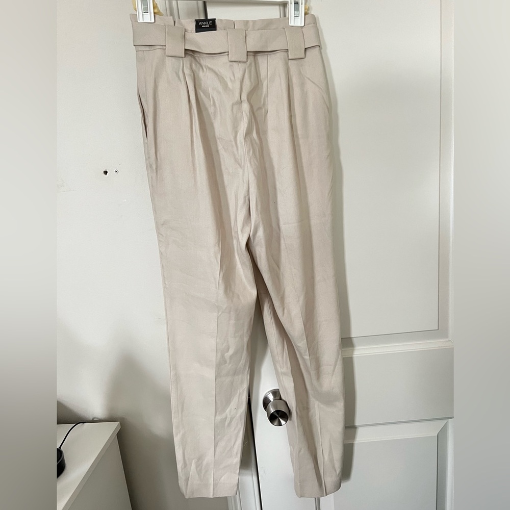 Express High Rise Ankle Pants - Picture 3 of 5